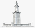 Lighthouse of  Alexandria 3d model